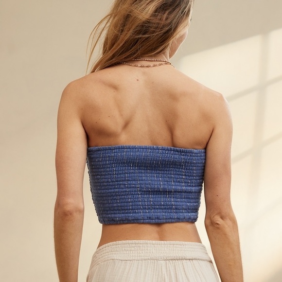 NWT Aerie Pool to Party Cinched Tube Top - Picture 2 of 12